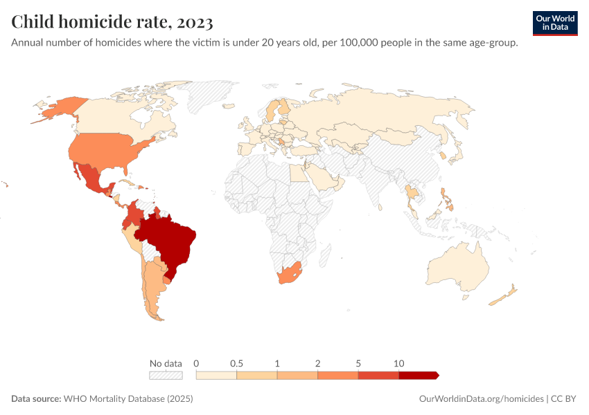 A thumbnail of the "Child homicide rate" chart