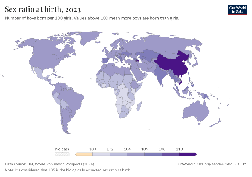 A thumbnail of the "Sex ratio at birth" chart